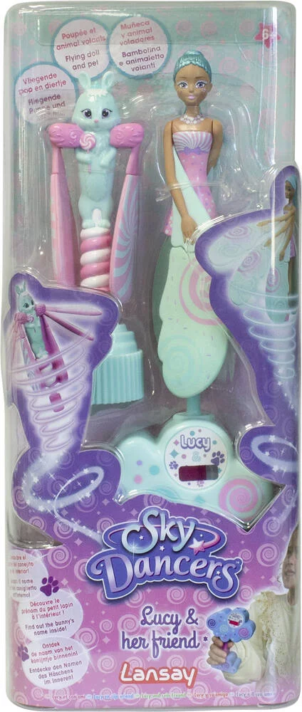 SKY DANCERS -POUPEE LUCY ET SON LAPIN