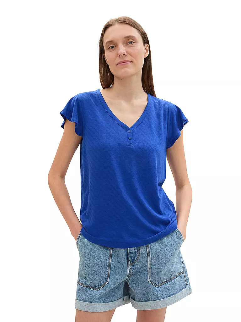 TOM TAILOR T-Shirt  blau