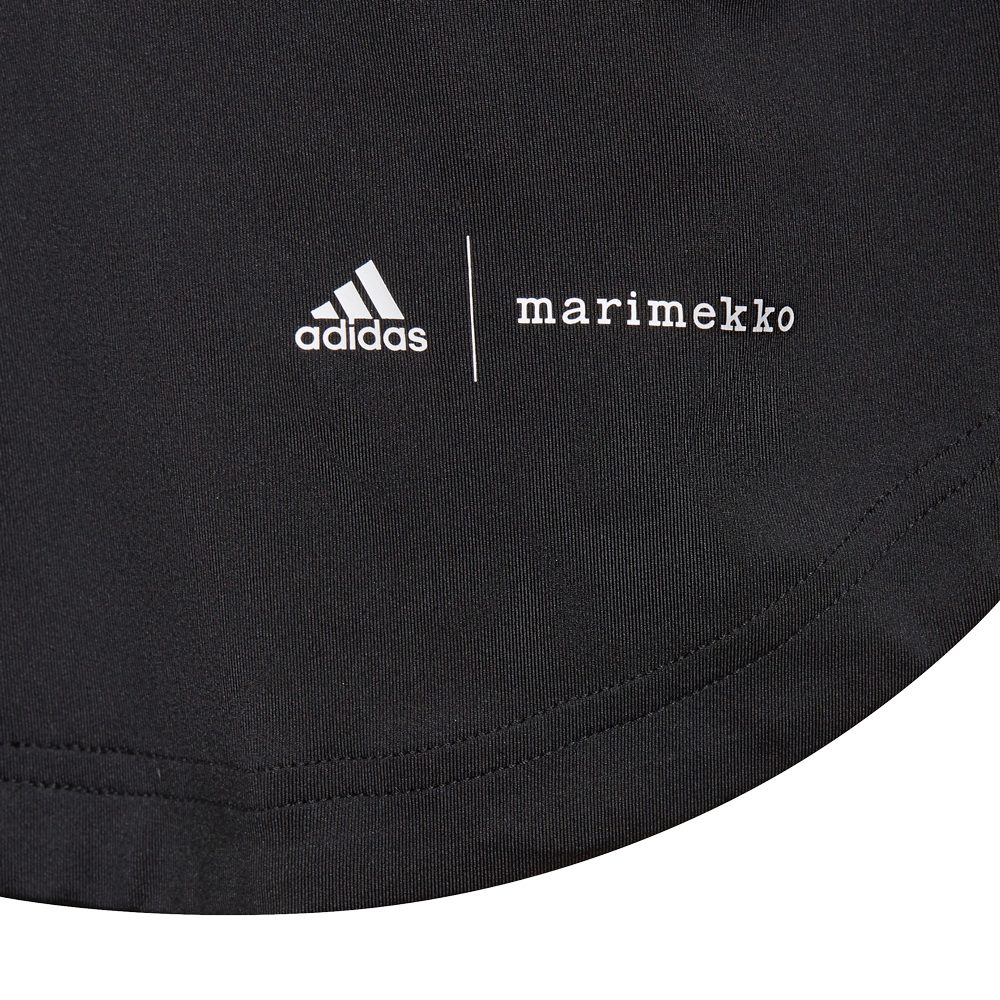 adidas Marimekko Graphic T-Shirt Mädchen schwarz