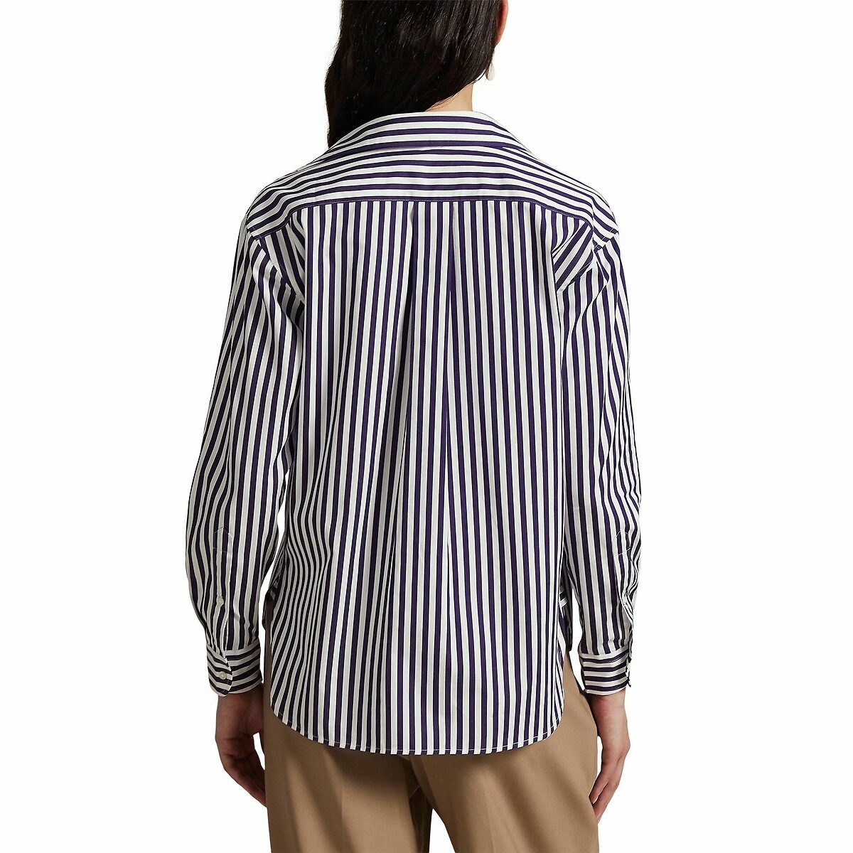 Camisa listrada de manga comprida POLO RALPH LAUREN