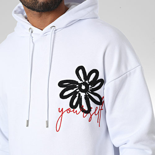 Sweat Capuche LL700 Blanc