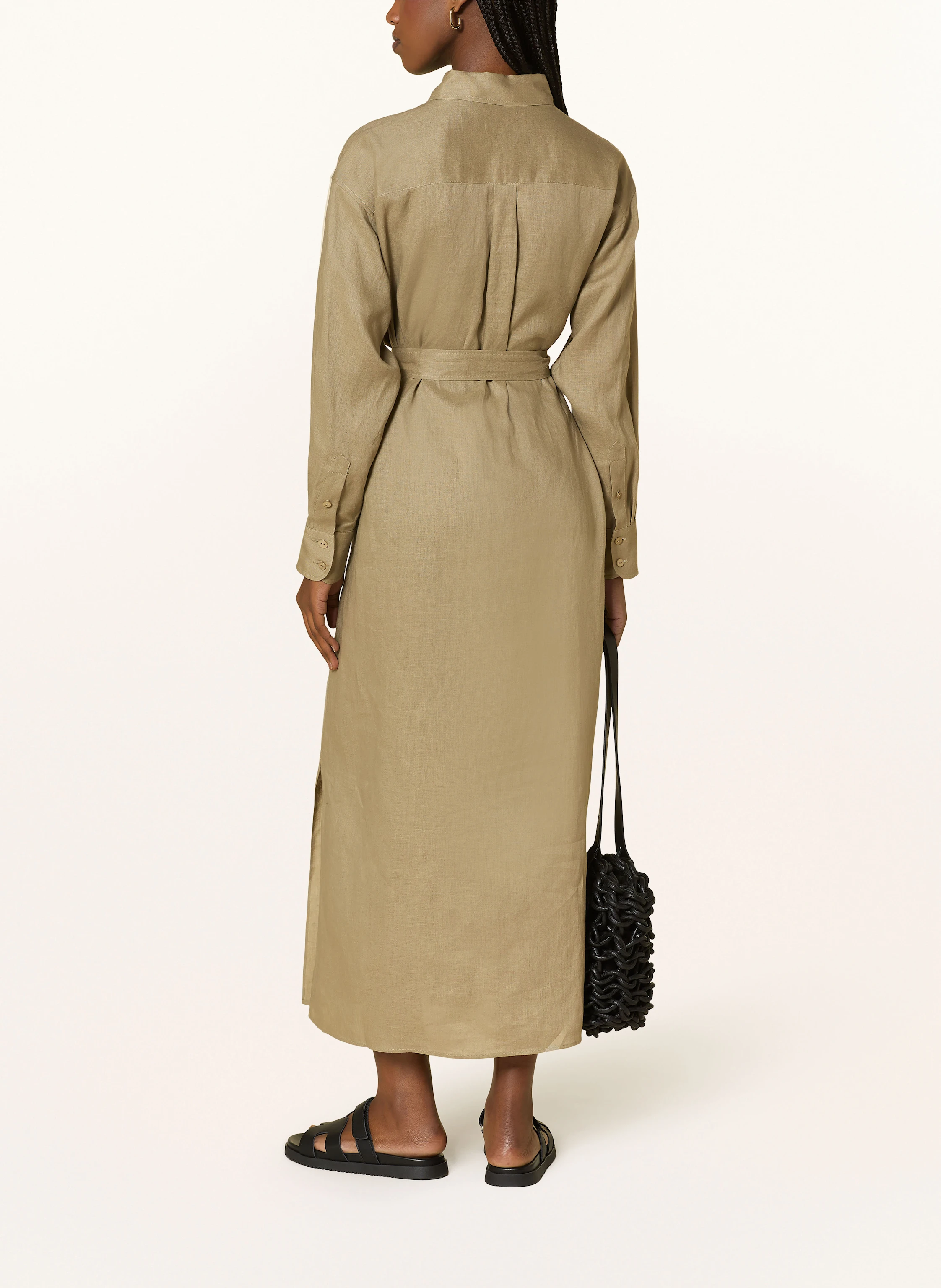 MRS & HUGS Hemdblusenkleid aus Leinen