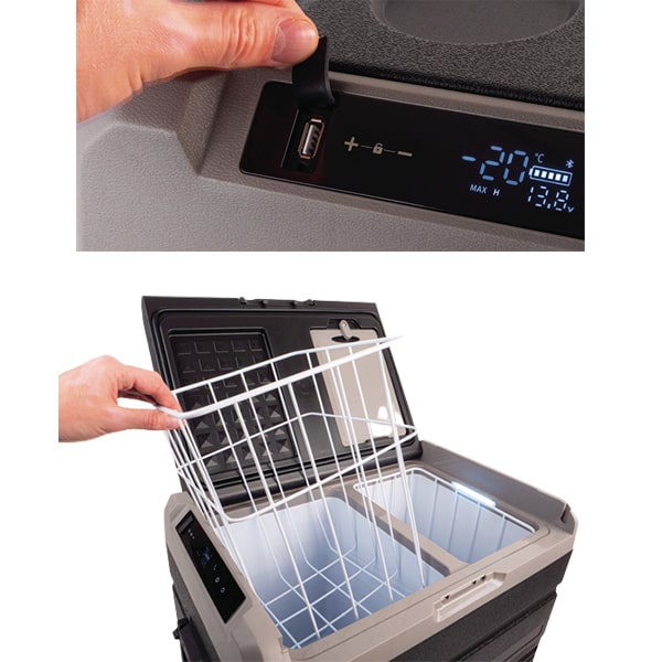 Glacière DUALCOOLER 45L Carbest