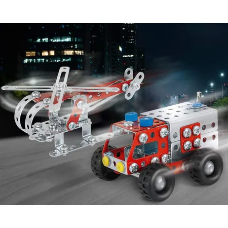 Eitech Feuerwehr Set Helikopter & Löschwagen
