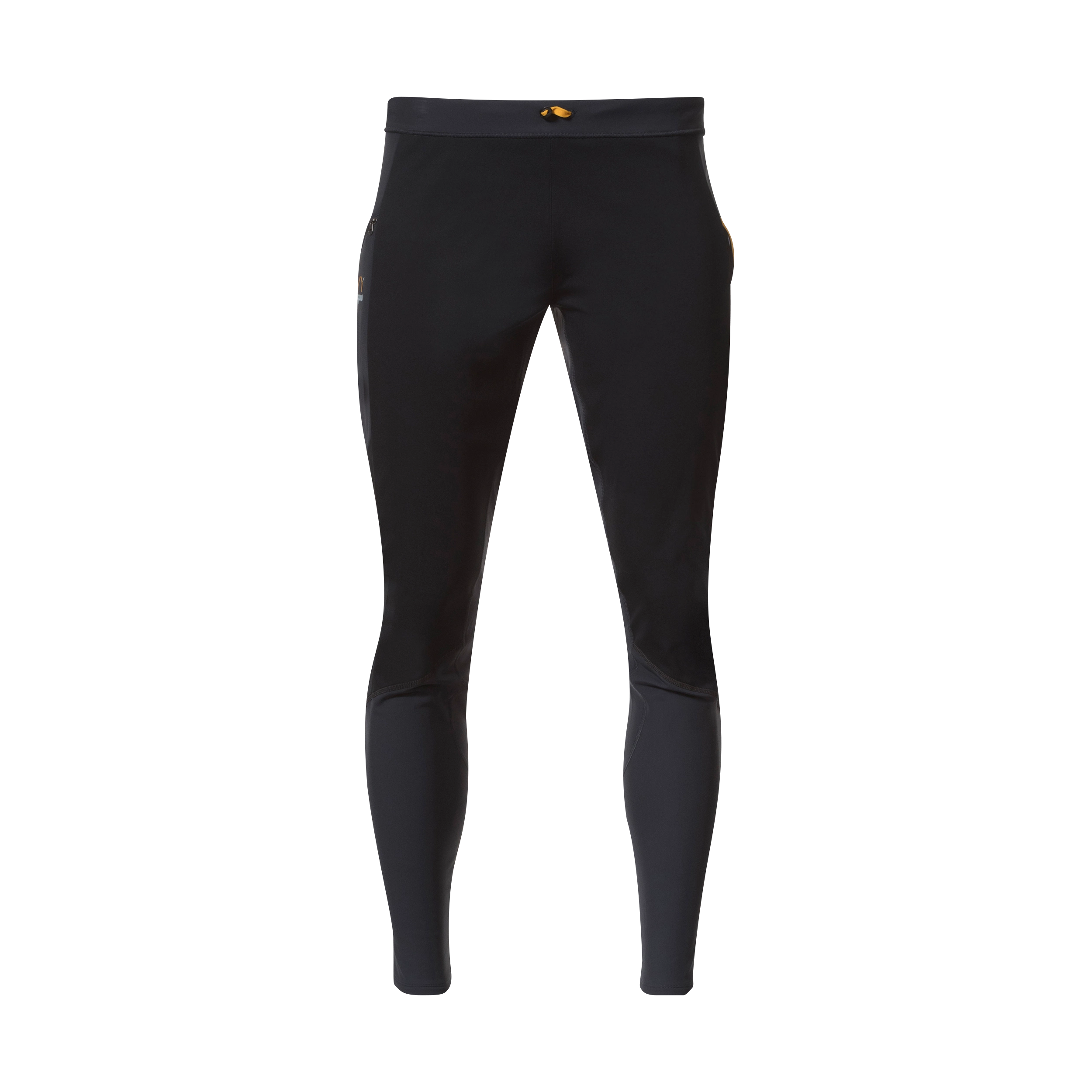 Y LightLine Fast Winter Tights Men Dark Shadow Grey / Black