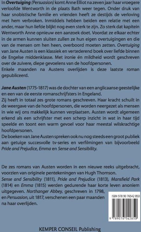 Overtuiging - Jane Austen - Boek - Klassiek - Engelse Literatuur
