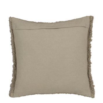 Kussen streep beige 45 x 45 cm