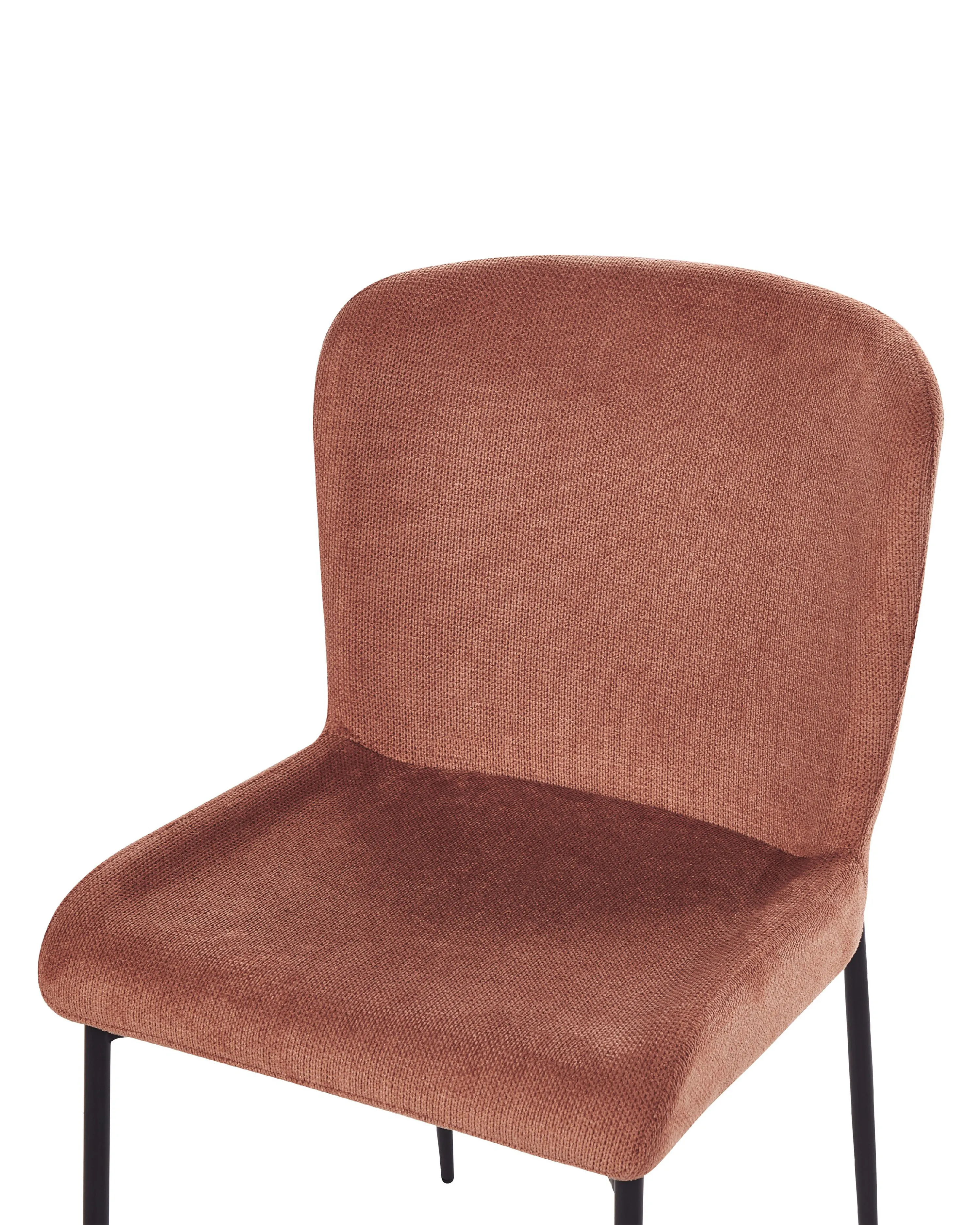 Set van 2 eetkamerstoelen ADA Bruin