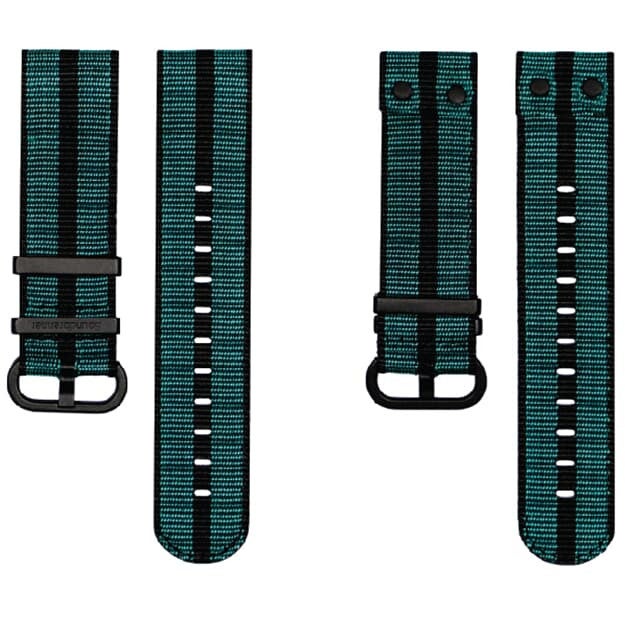Soundbrenner Nylon Strap Teal armband voor Core en Core Steel