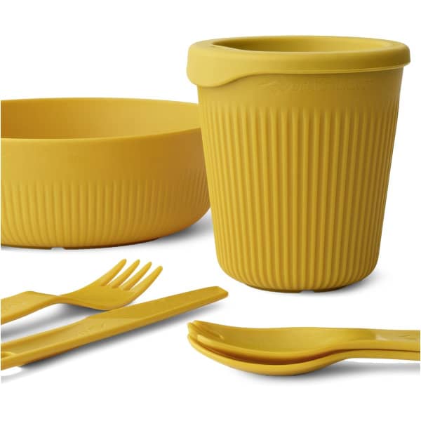Vaisselle randonnée SEA TO SUMMIT PASSAGE DINNERWARE SET 6PC YELLOW