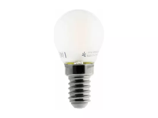 Ampoule déco filaments LED e E27 4W - Blanc chaud - 400lm 2700K - Zenitech