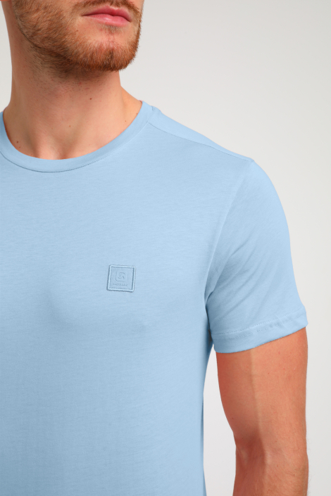 Gabbiano blauwe heren t-shirt