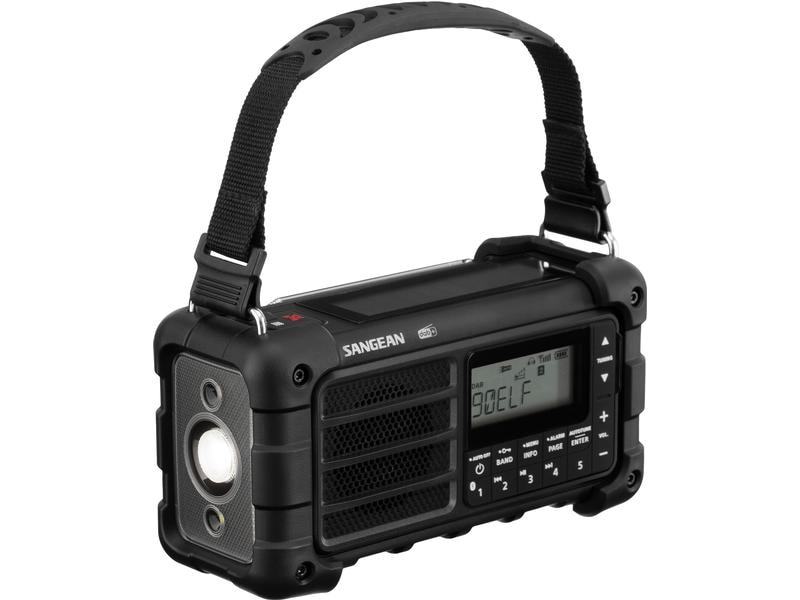 Sangean DAB  Radio MMR-99DAB  Schwarz Mehrfachbetriebenes digitales Notfallradio