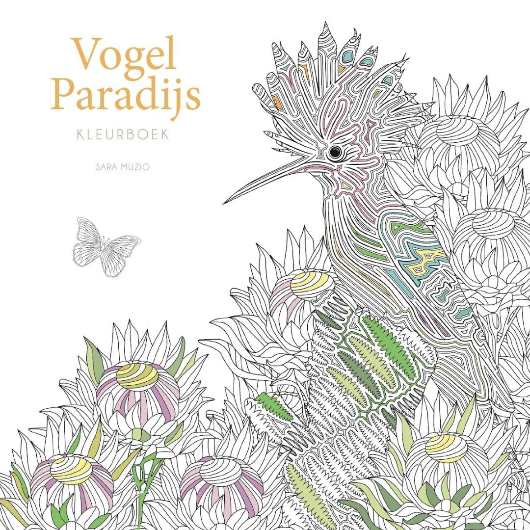 Uitgeverij rebo kleurboek vogel paradijs
