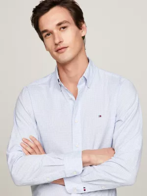 Camisa xadrez vichy de corte regular