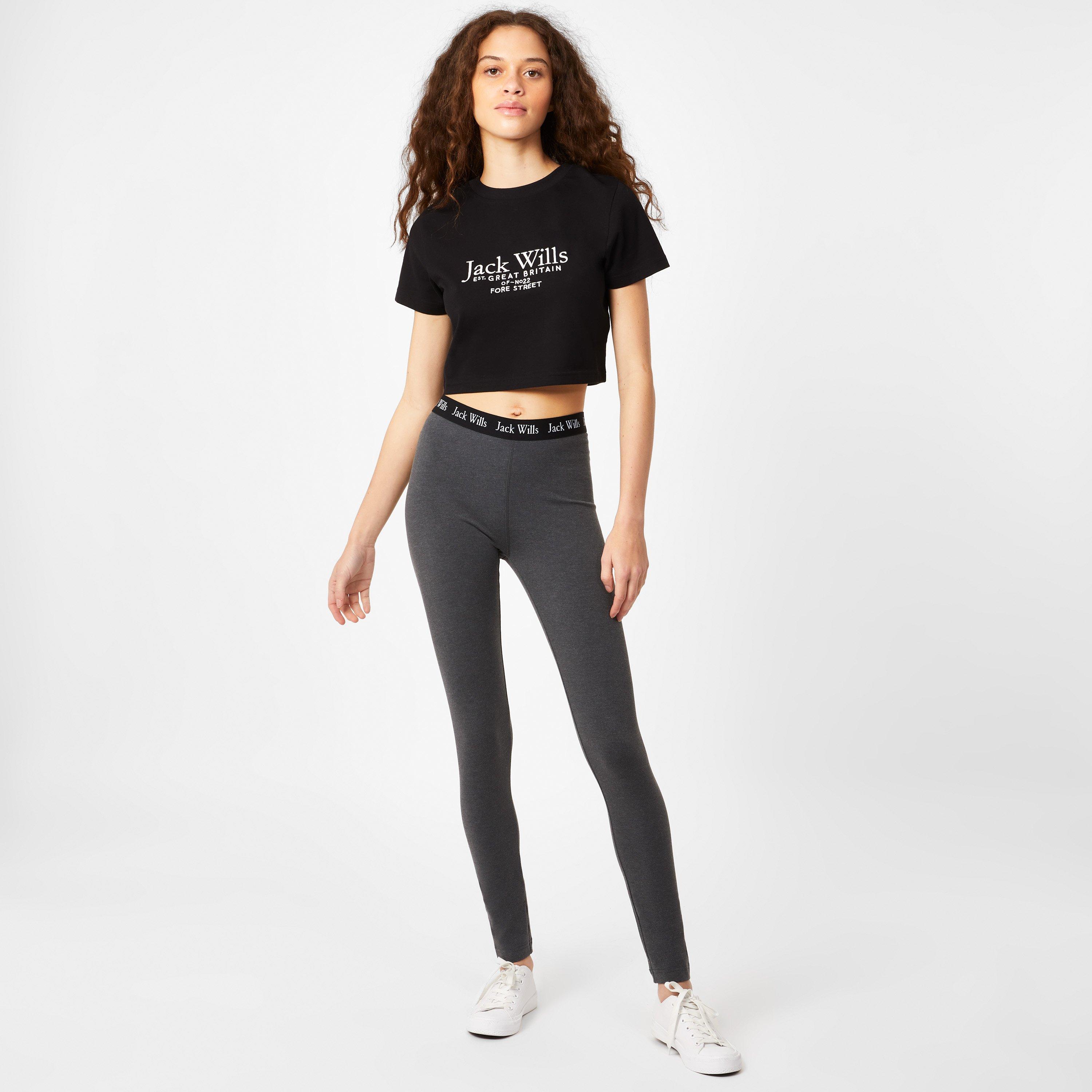 Jack Wills Redbrook Logo Waistband Leggings