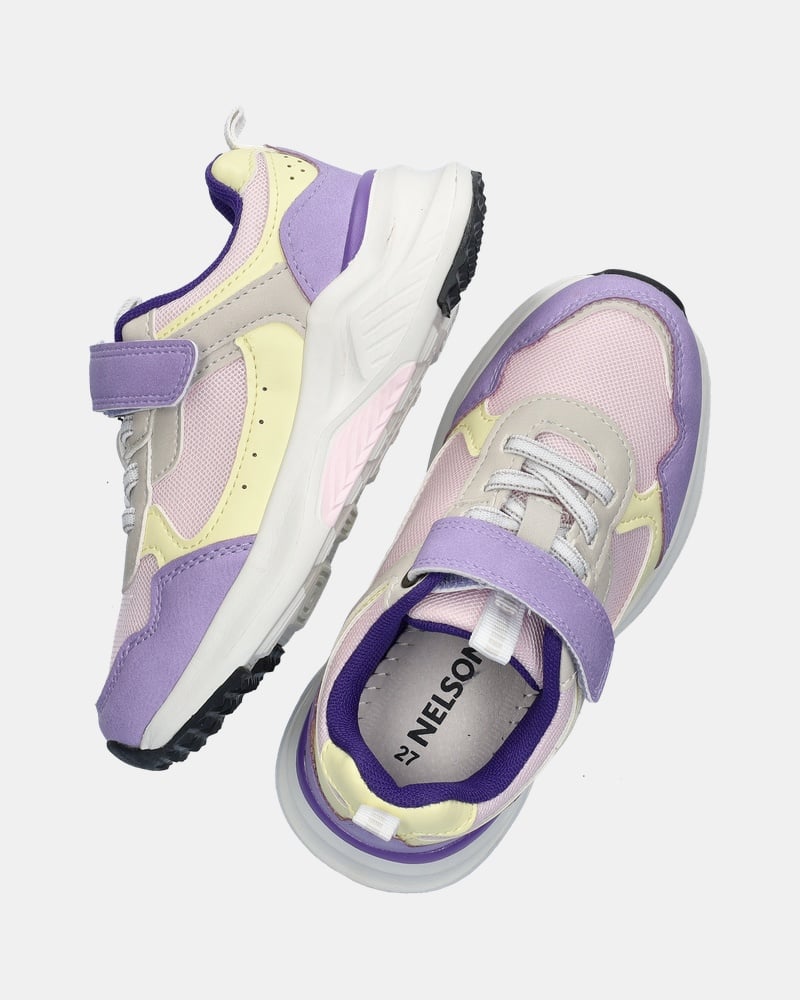 Nelson Kids Lage sneakers  - paars