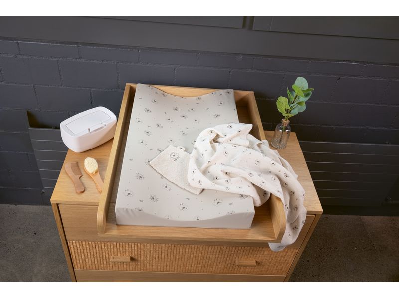 ZEWI bébé-jou Feuchttücher-Box Easy wipe Light Oat Benutzerfreundliche Aufbewahrungsbox für Feuchttücher