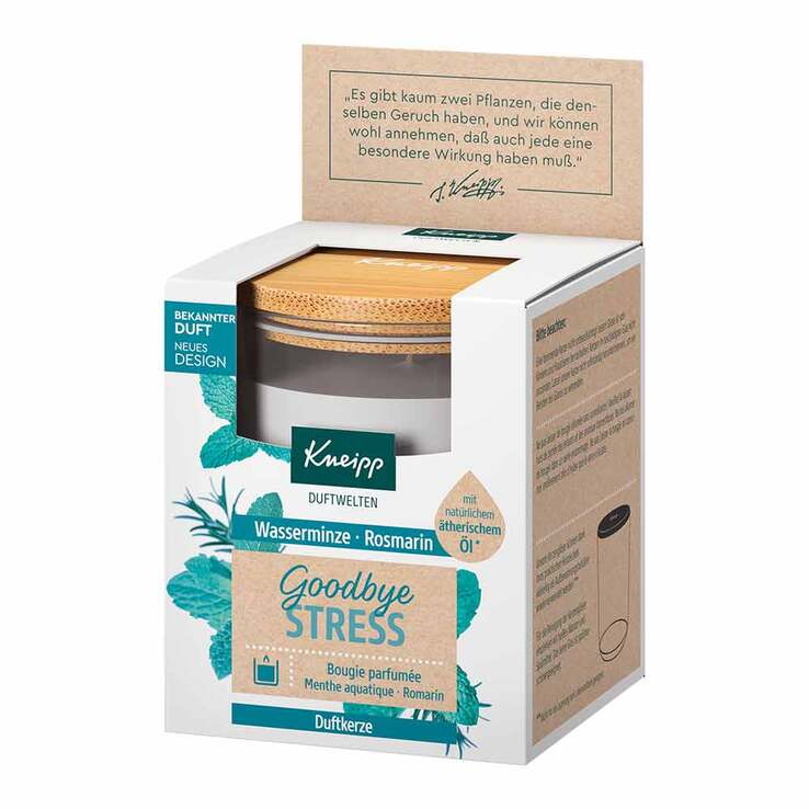 Kneipp Duftwelten Duftkerze Goodbye Stress, 145 g