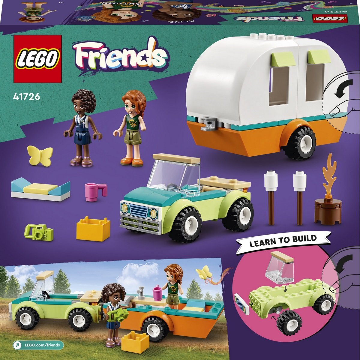 Les vacances en caravane Lego Friends 41726