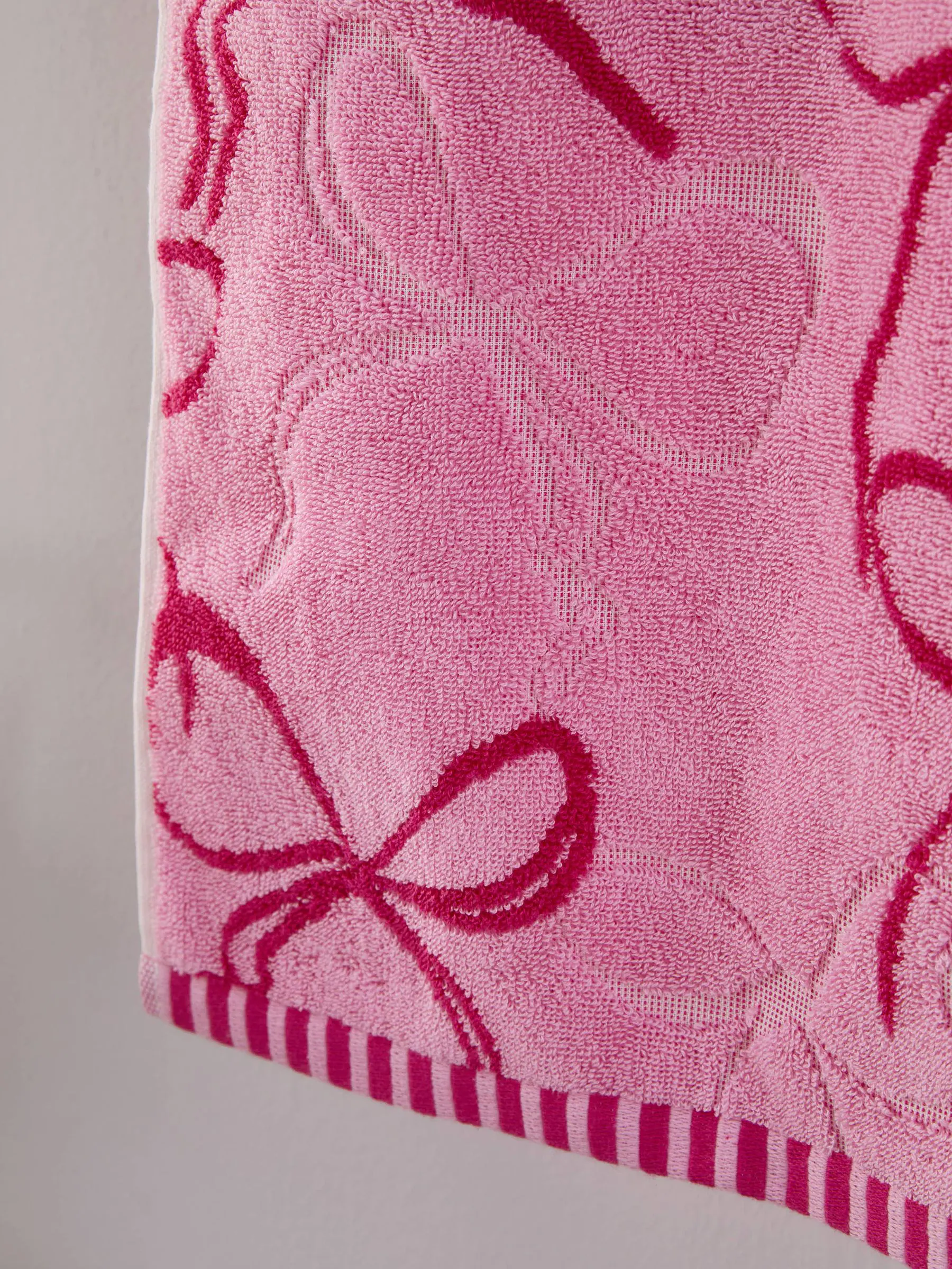 Bow 100% Cotton Towel
