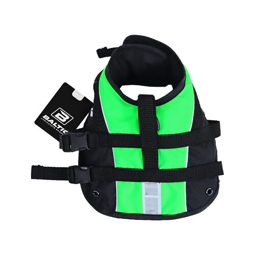Baltic Hondenzwemvest Mascot Groen/Zwart