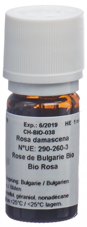 Aromasan Rosa damascena<br>1 ml, Ätherisches Öl