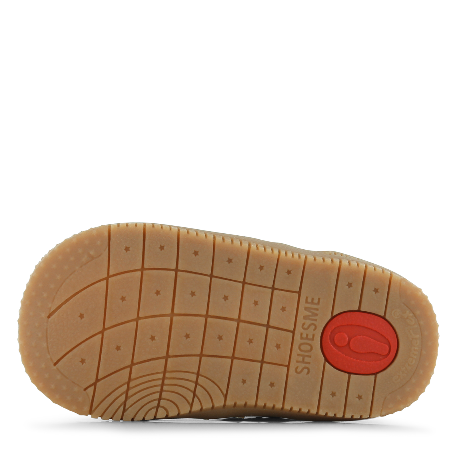 Shoesme okergeel veterbootje Nubuck | Jongens schoenen
