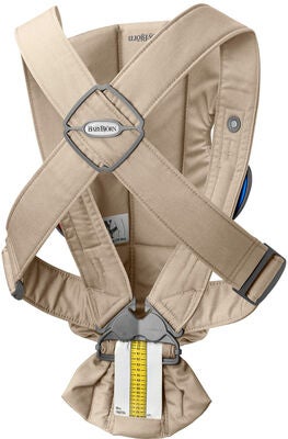 Babybjörn Mini Bæresele Vevd, Beige