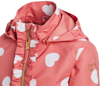 Petite Chérie Atelier Milla Skalljakke, Pink Hearts