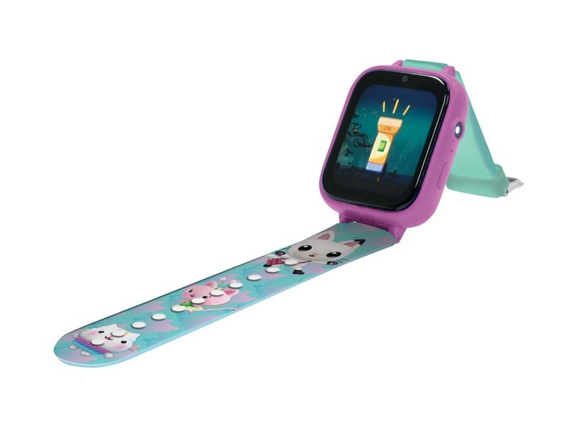 Lexibook Gabby Farbdisplay-Uhr mit Kamera Digitaluhr mit 8-GB-Speicherkarte