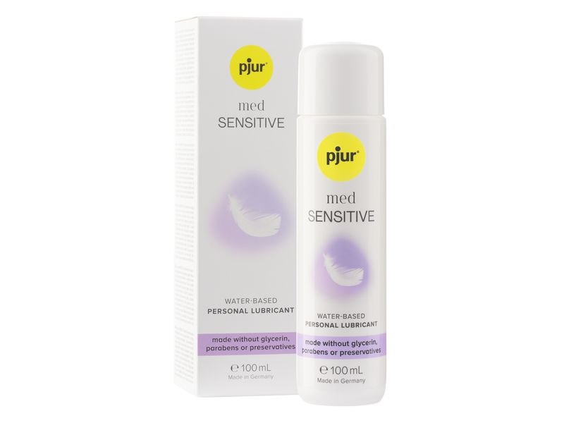 pjur Gleitgel med sensitive Glide 100 ml Wasserbasiertes Gleitmittel