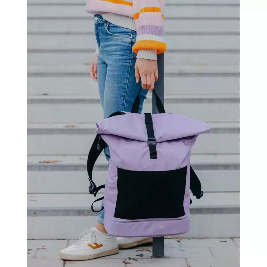 Anna und Oskar Fairer Wickelrucksack Hugo Colorblock