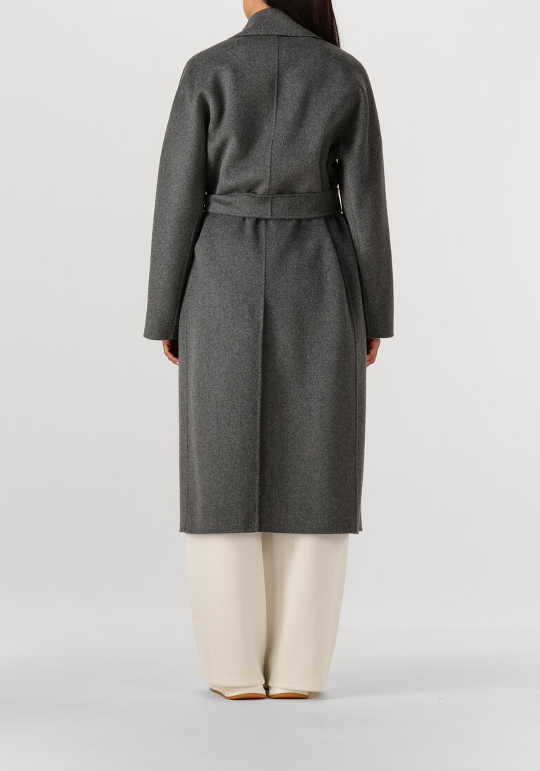 donkergrijze max mara mantel paul