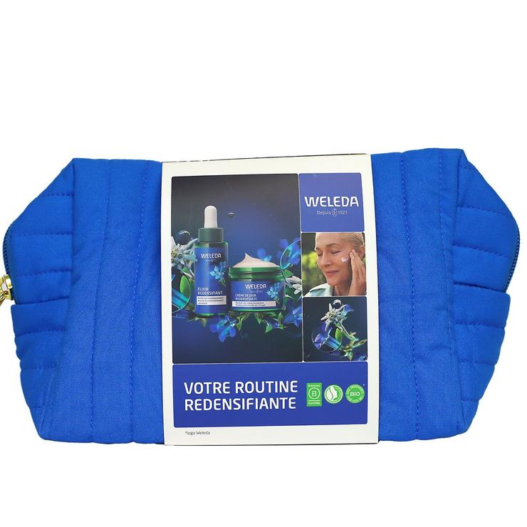 Trousse Routine redensifiante Gentiane Bleue et Edelweiss