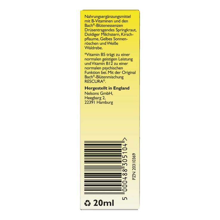 Bachblüten Rescura Tropfen alkoholfrei, 20 ml