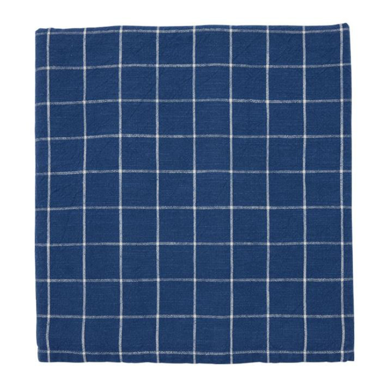 OYOY Grid tafellaken 200x140 Dark Blue
