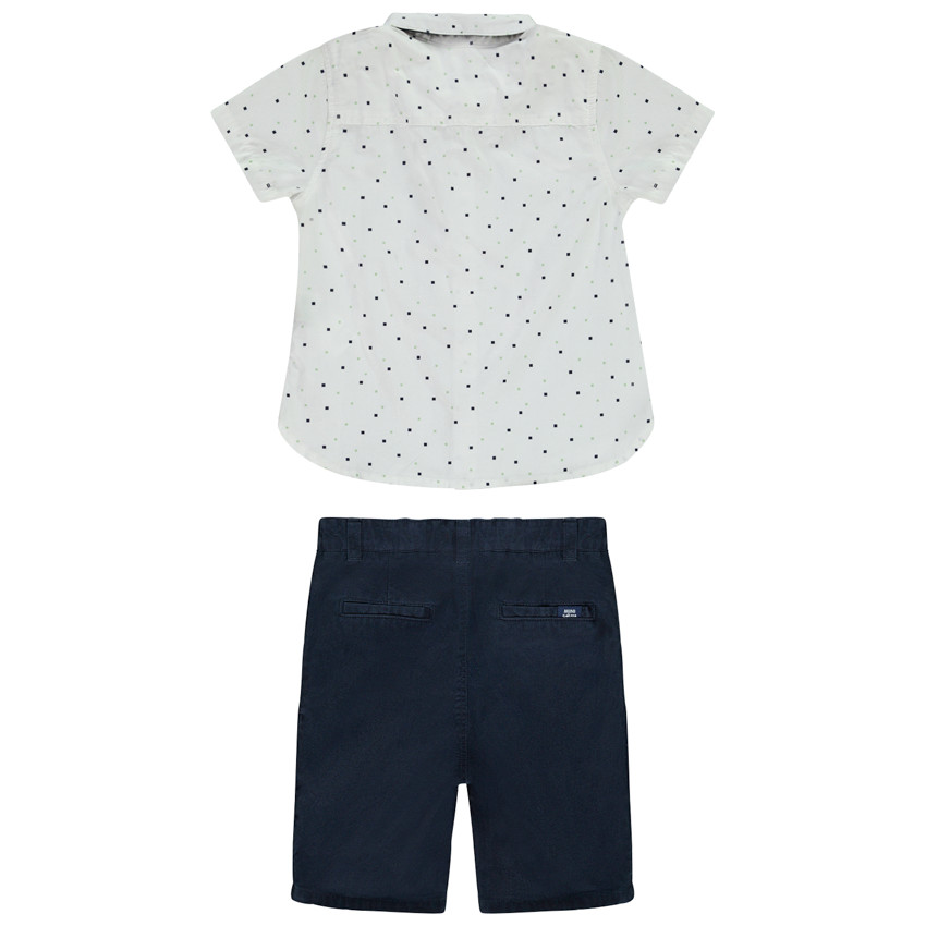 Ensemble court 2 pièces avec nœud papillon pour bébé garçon