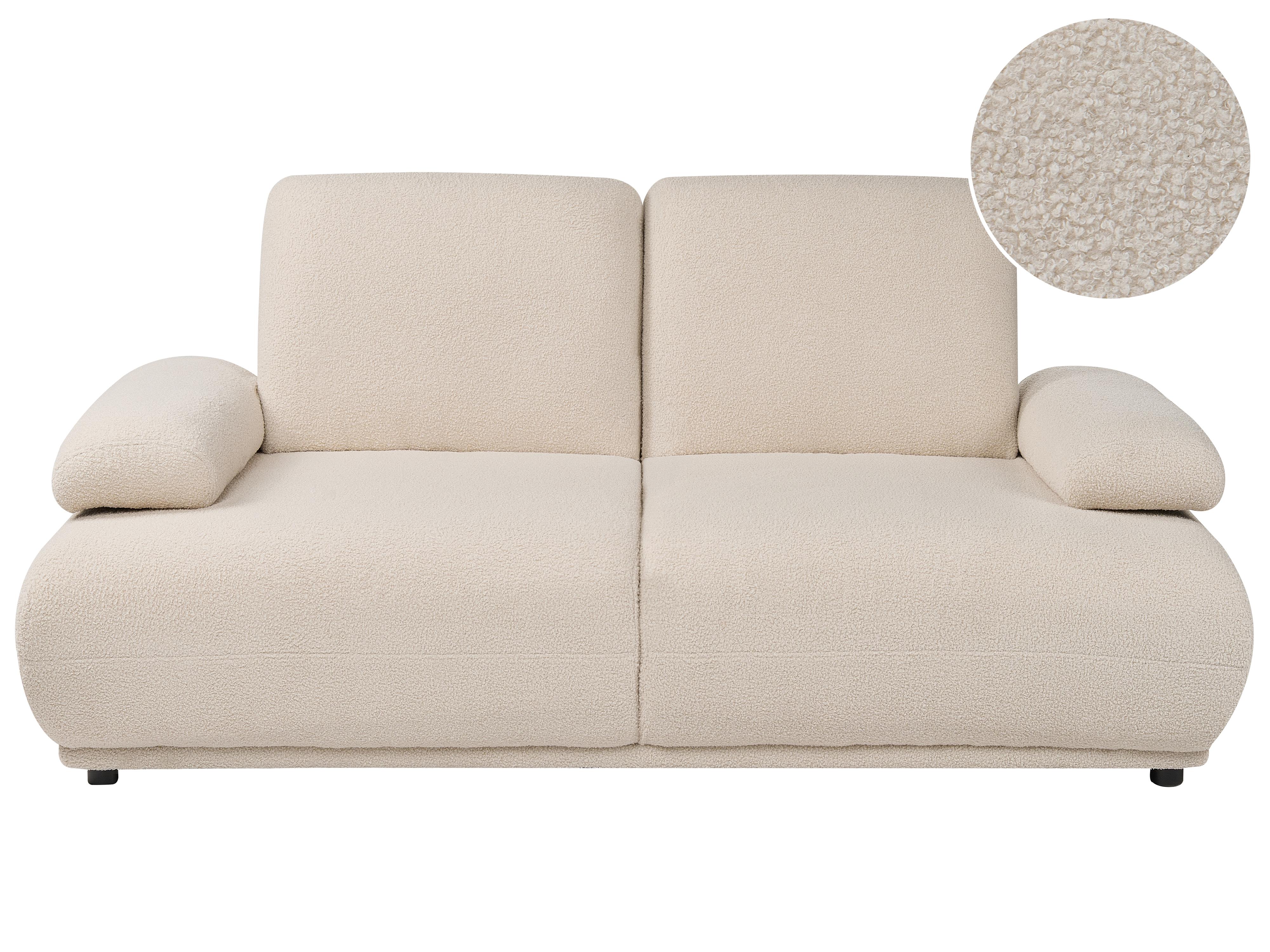 Bank 2-zits NACKA Bouclé Beige