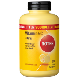 Roter Vitamine C 70mg Kauwtabletten Voordeelverpakking 4x800ST