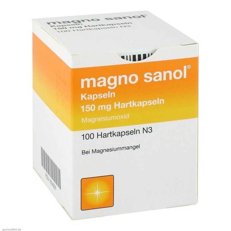 Magno Sanol Hartkapseln, 100 St