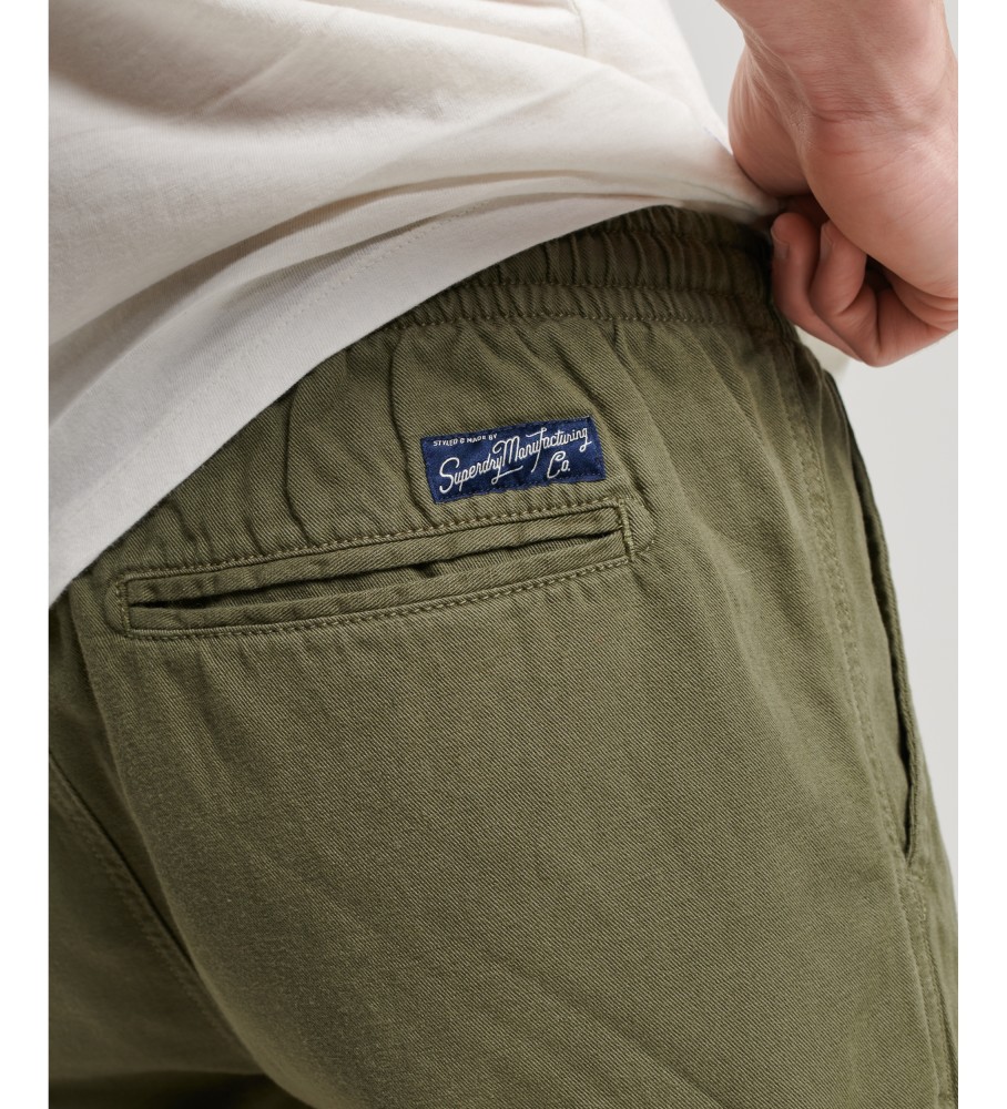 Shorts Superdry Vintage Green Overdyed
