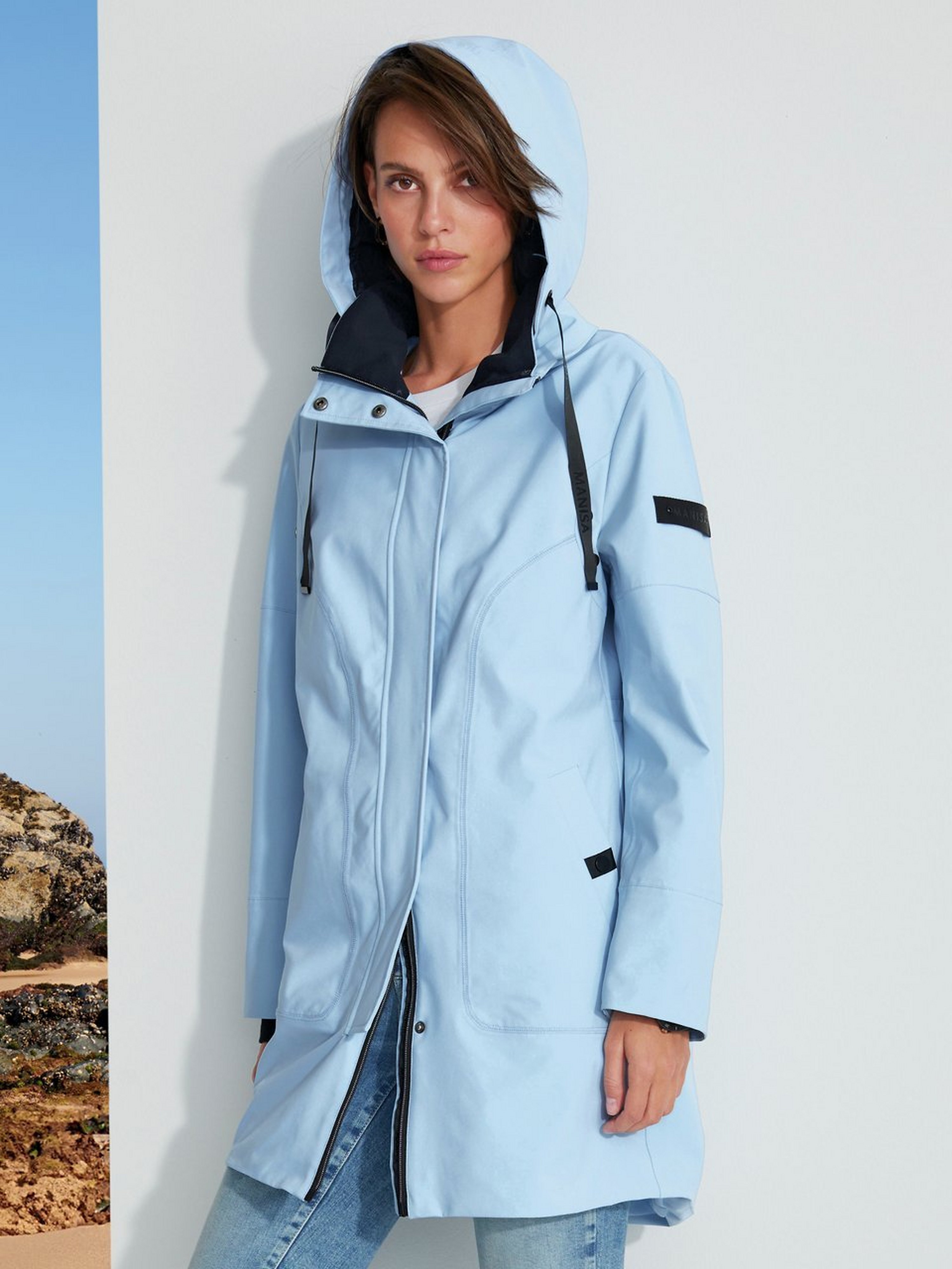 Rainwear-Kurzmantel