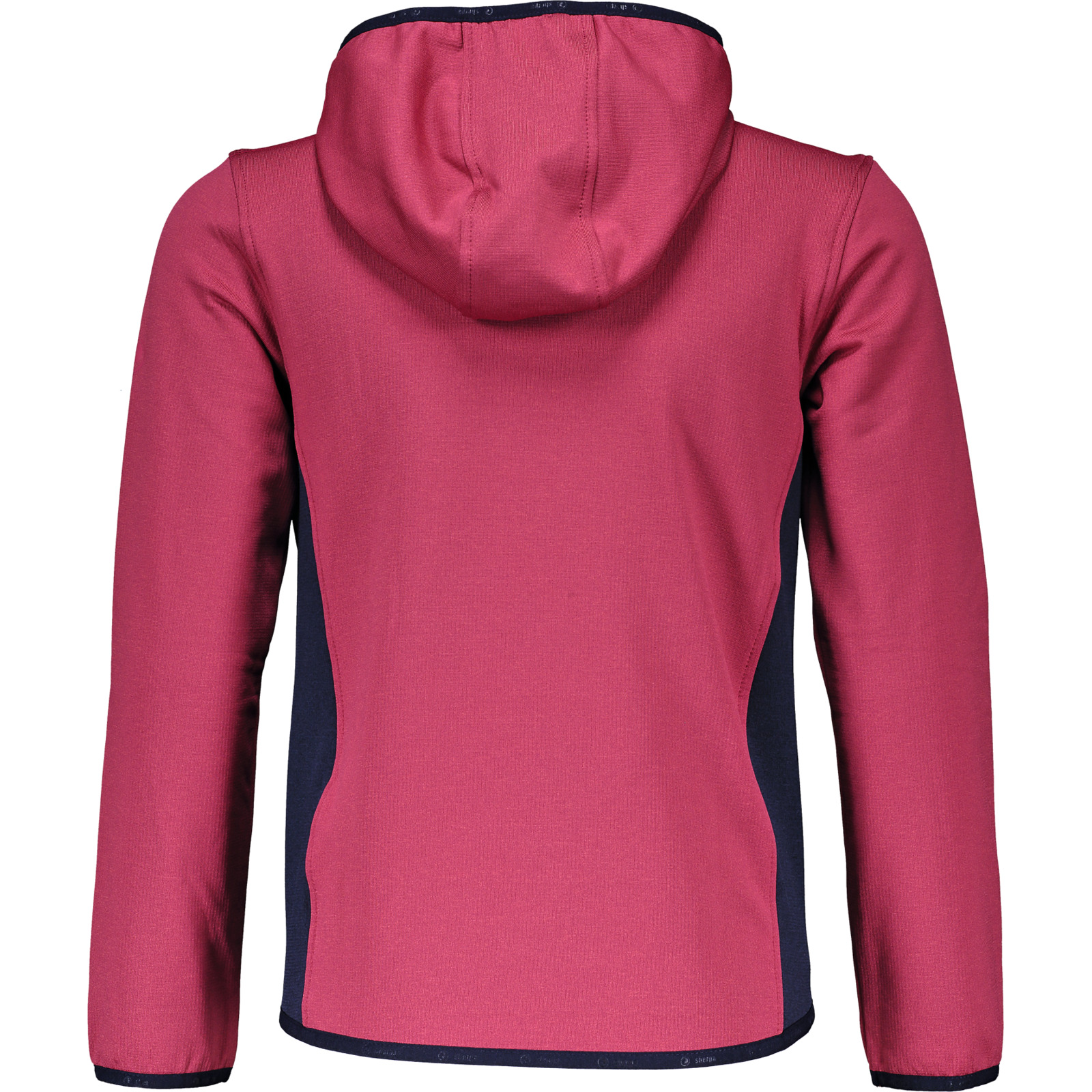 Sherpa Kinder-Fleecejacke Loden himbeer