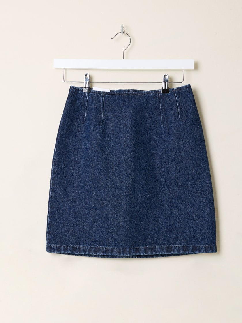 Fia denimskjørt Garmentwashed