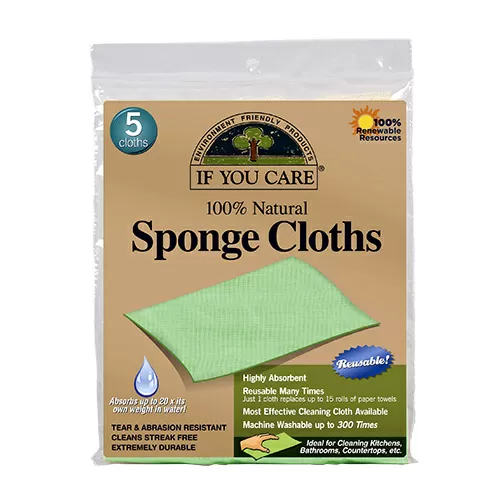 If you care sponge cloth - 5 stk