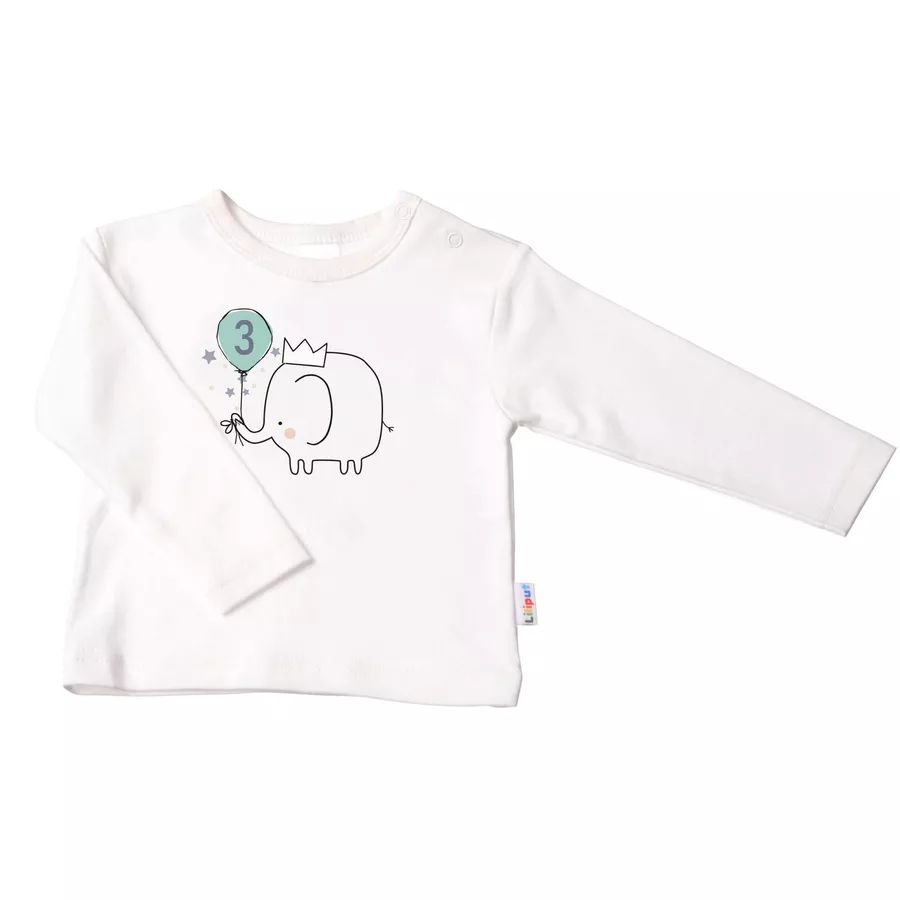 Liliput Langarmshirt Elefant 3 ecru