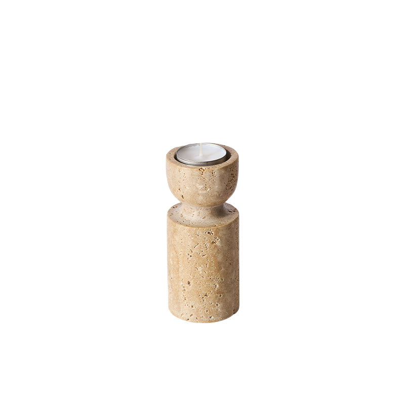 Muubs  Minerva fyrfadsstager, 2 stk. - Creme