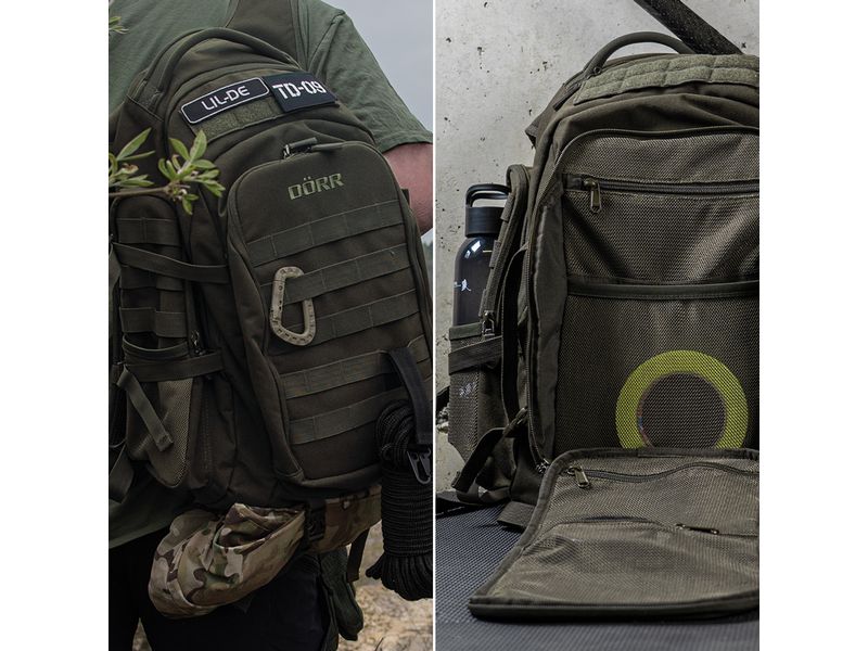 Dörr Fotorucksack ProTac Olivgrün Fotorucksack für den Outdoor-Einsatz