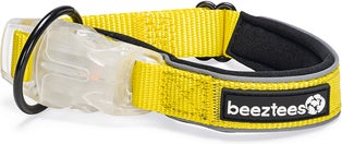 Beeztees hondenhalsband Parinca geel 30-35 x 2 cm
